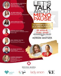 Primul eveniment multidisciplinar despre menopauză din Iași: 7 specialiști Regina Maria, o seară, acces gratuit