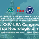 Congresul Societății de Neurologie din România: 3-5 iunie 2026, Sinaia