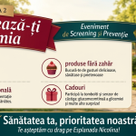 „Controlează-ți Glicemia” – Ediția a II-a! Ieșenii sunt așteptați pe Esplanada Nicolina pentru testări gratuite și sfaturi de sănătate